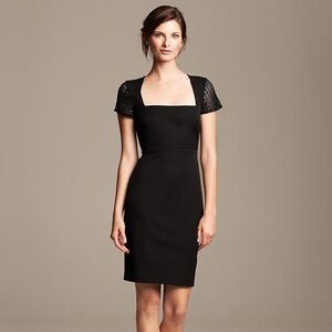 Black dress by Roland Mouret for Banana Republic